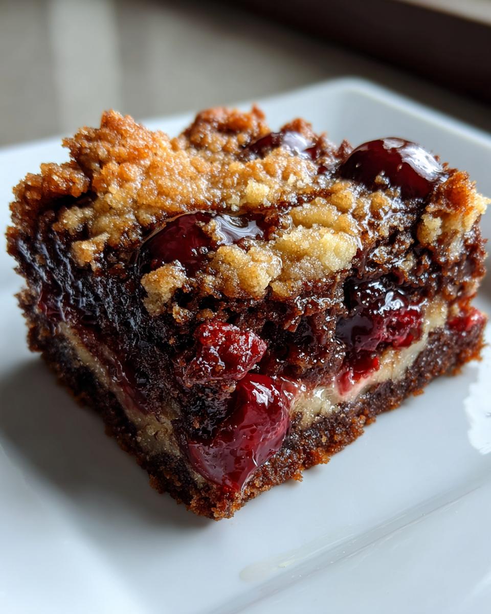 Chocolate Cherry Dump Cake - detail 3