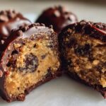 Chocolate Chip Cookie Dough Brownie Bombs