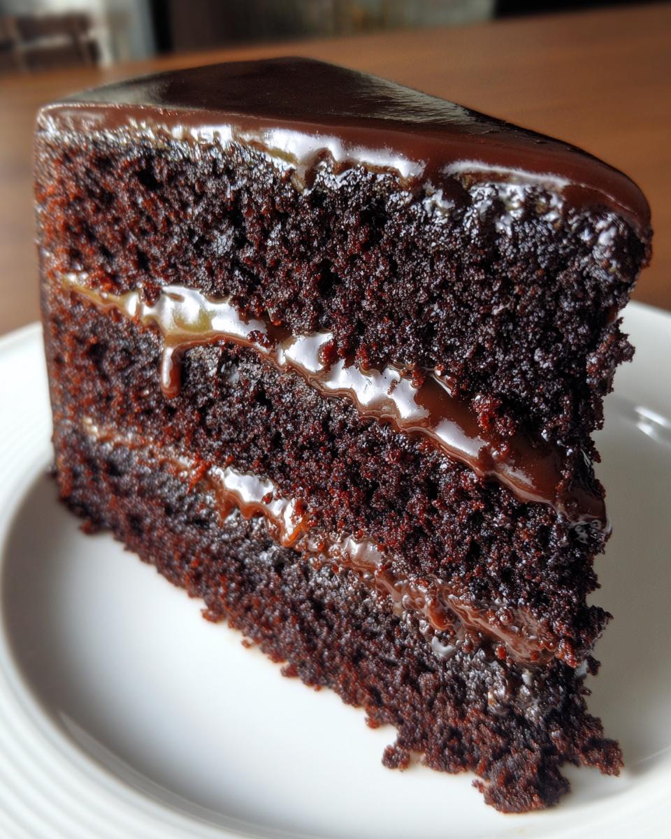 Chocolate Fudge Cake - detail 2