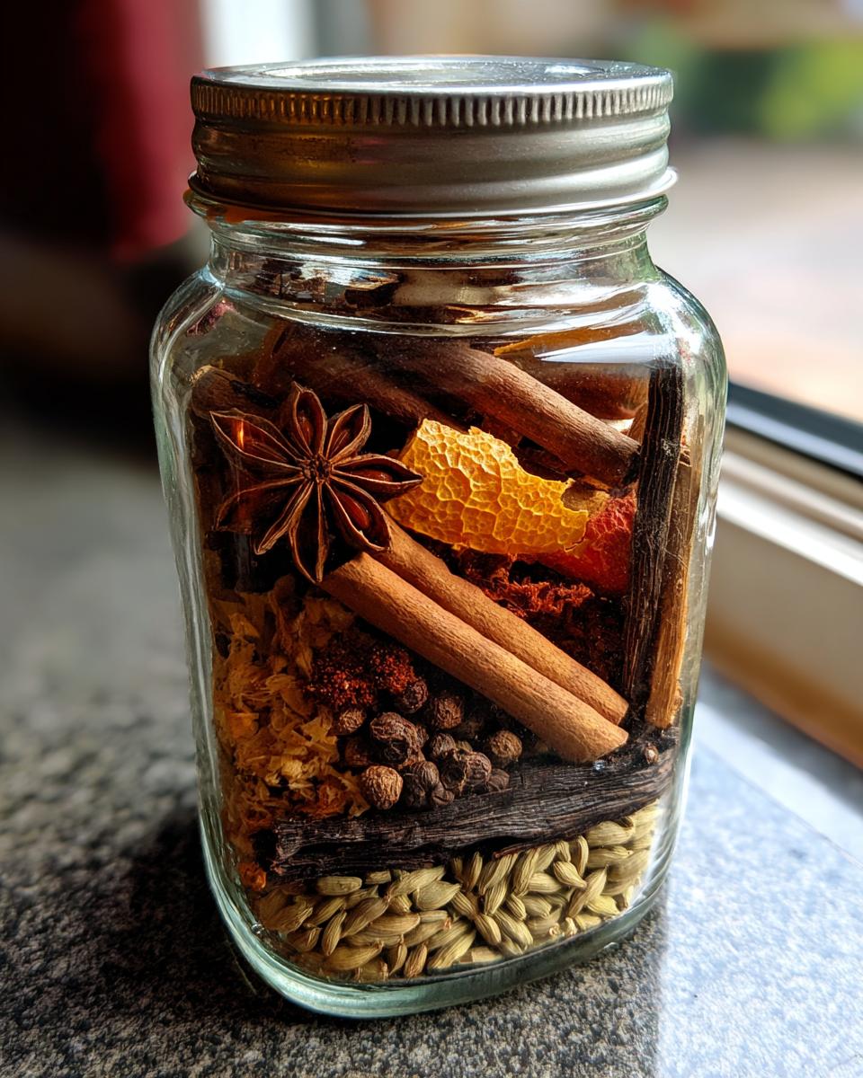 Christmas Spice Jar Mix - detail 1