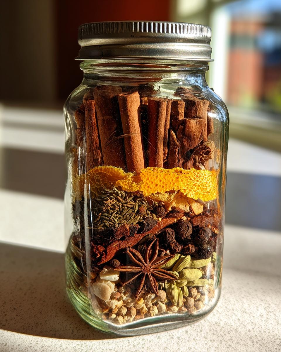 Christmas Spice Jar Mix - detail 3