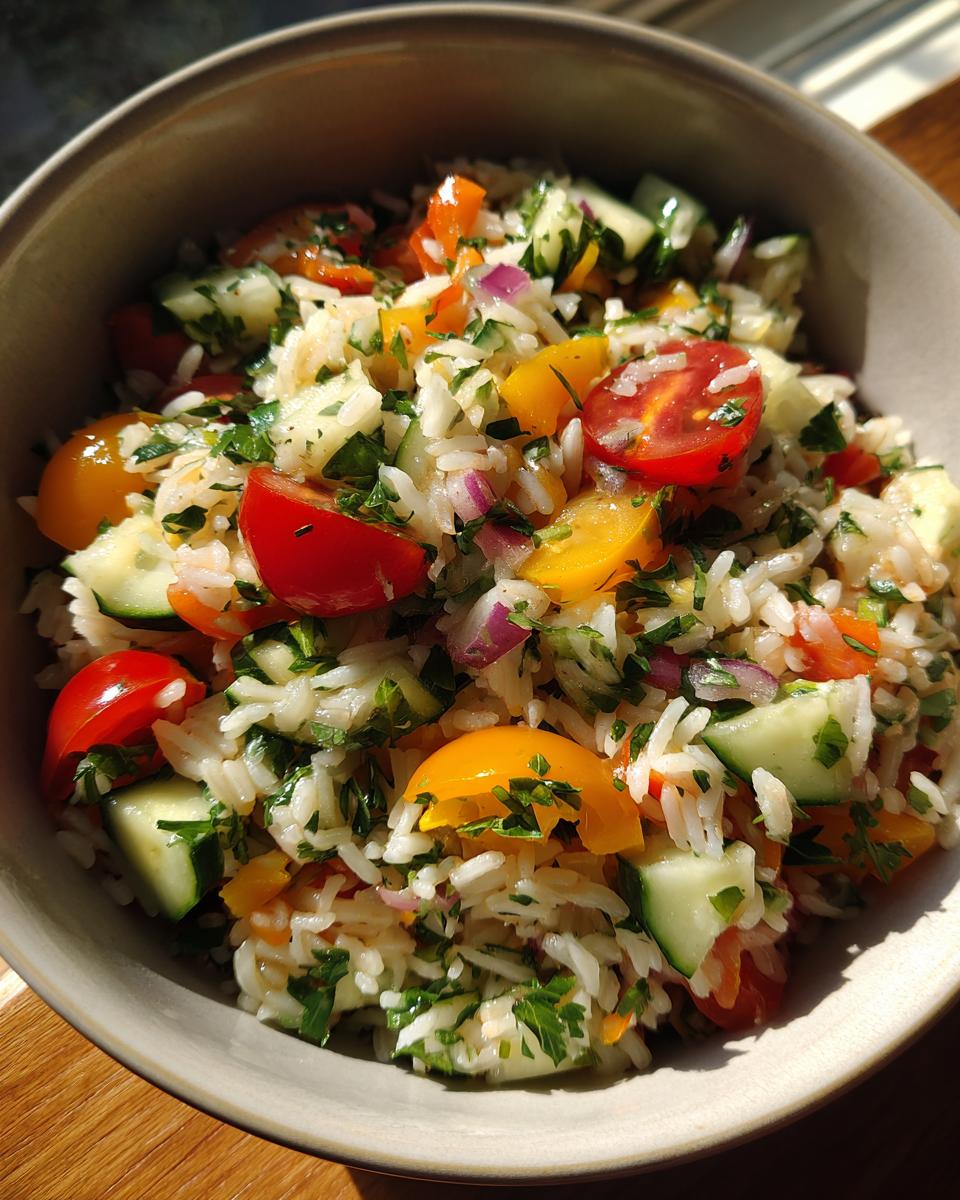Complete Summer Rice Salad: Fresh, Easy, and Quick to Prepare - detail 1