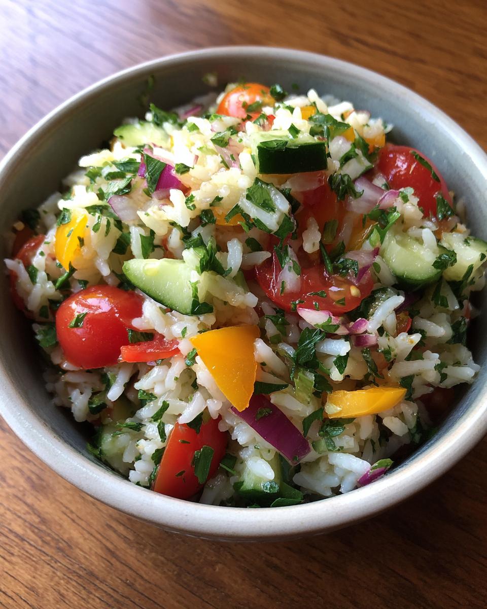Complete Summer Rice Salad: Fresh, Easy, and Quick to Prepare - detail 2