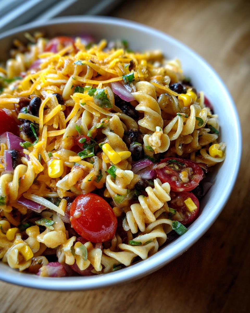 Cowboy Pasta Salad - detail 3