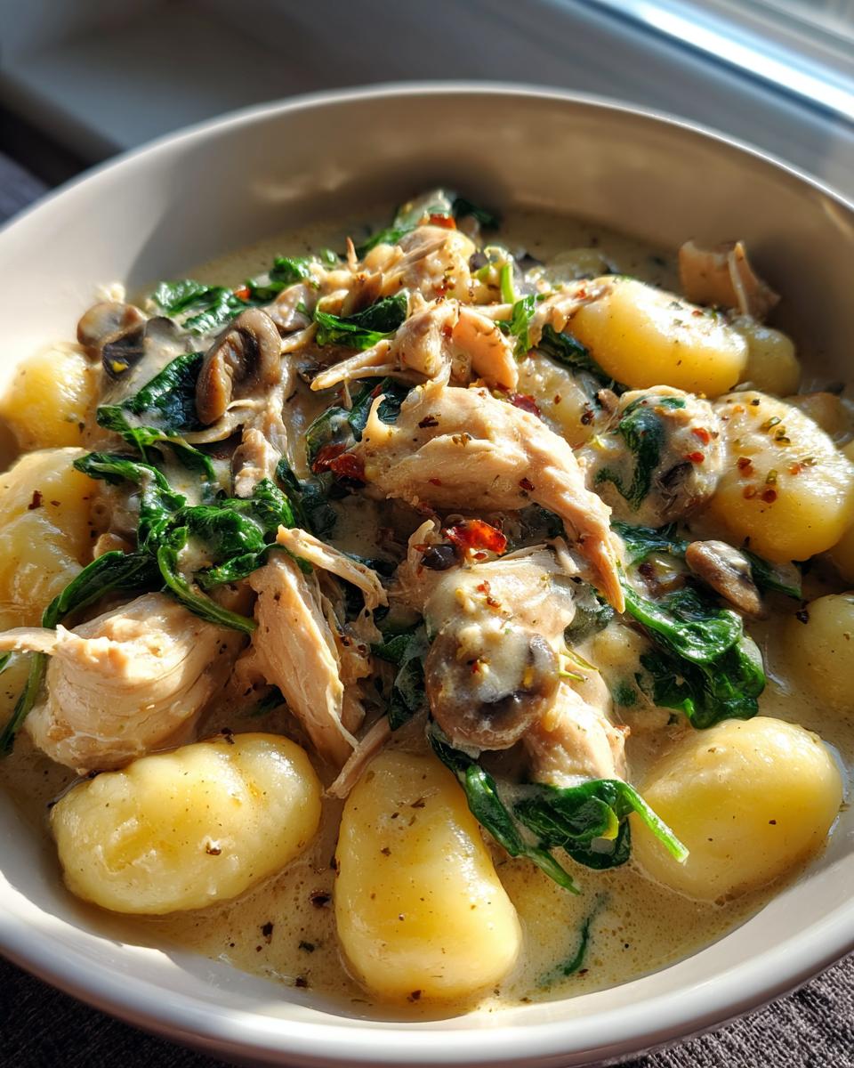 Creamy Chicken and Gnocchi - detail 2