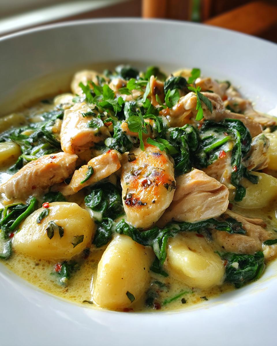 Creamy Chicken and Gnocchi - detail 3