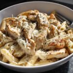 Creamy Garlic Chicken & Penne