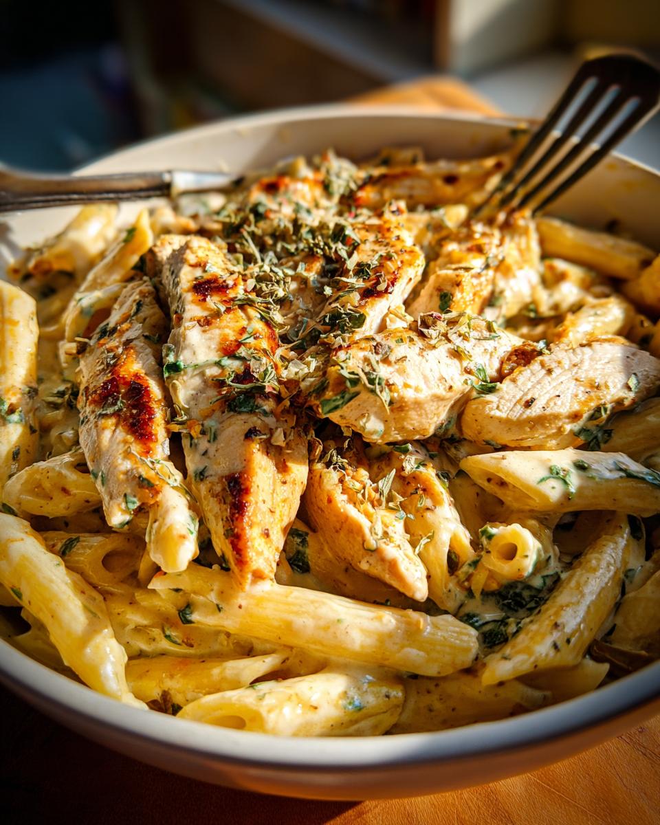 Creamy Garlic Chicken & Penne - detail 2