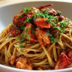 Creamy Lobster Spaghetti