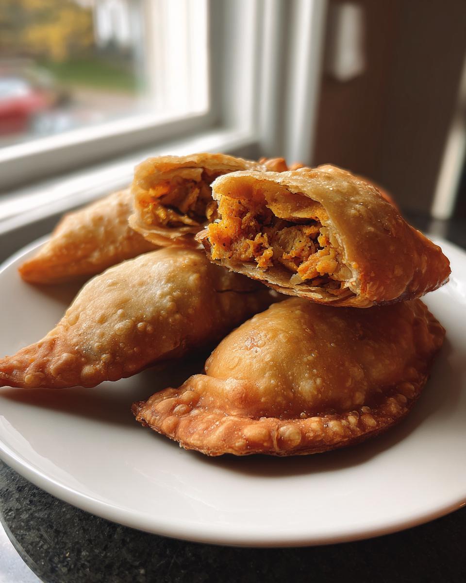 Curry Chicken Samosas - detail 1