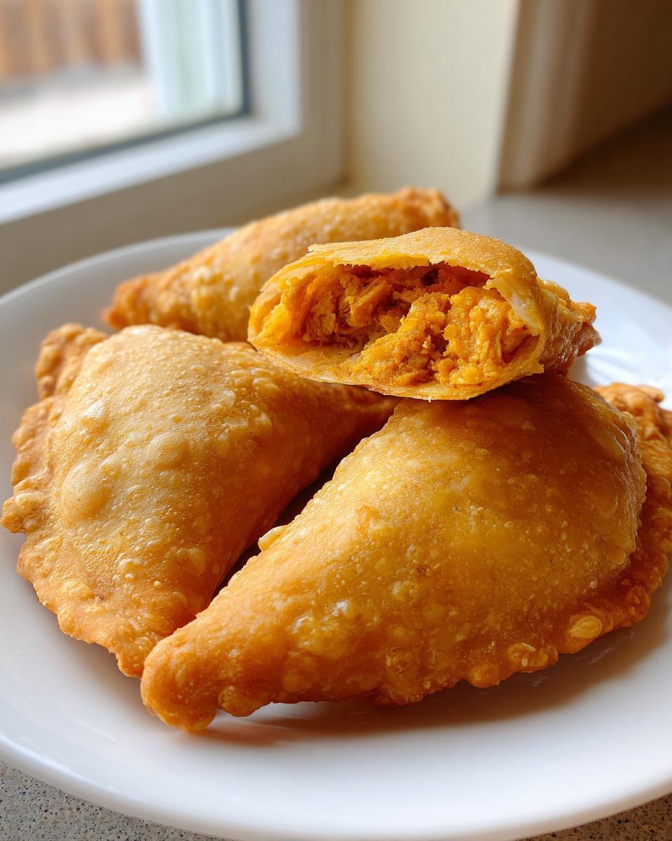 Curry Chicken Samosas - detail 2