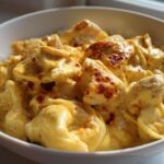 Easy Creamy Velveeta Chicken Tortellini One-Pot Dinner