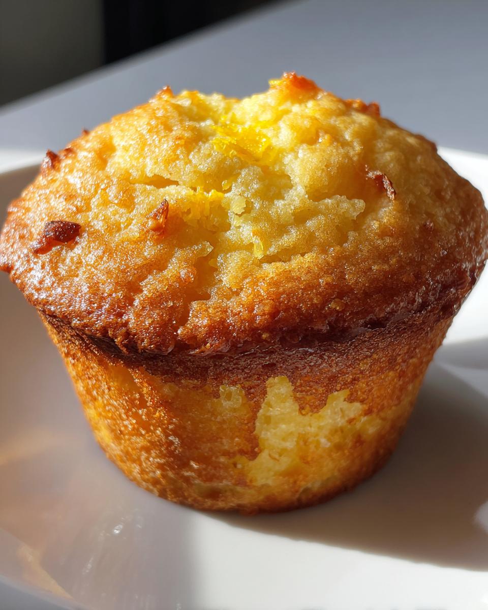 Easy Lemon Muffins - detail 1