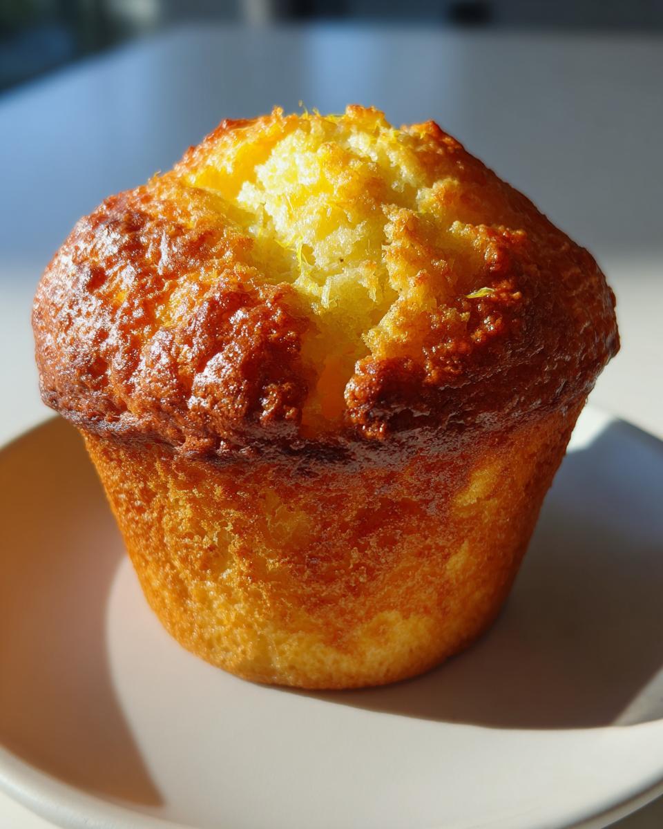 Easy Lemon Muffins - detail 2
