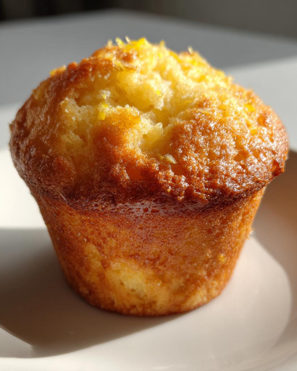 Easy Lemon Muffins - detail 3