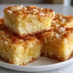Easy Pineapple Coconut Squares