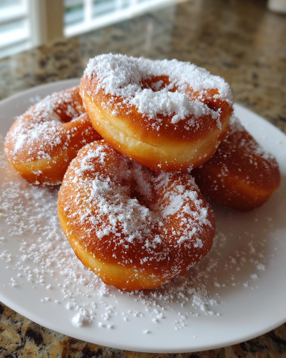 Easy and Fluffy Homemade Donuts - detail 3