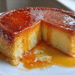 Flan with Gelatin Layers