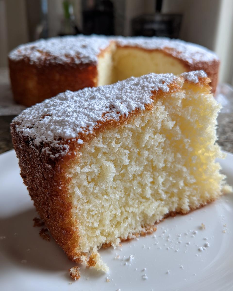 Fluffy White Cake - detail 1