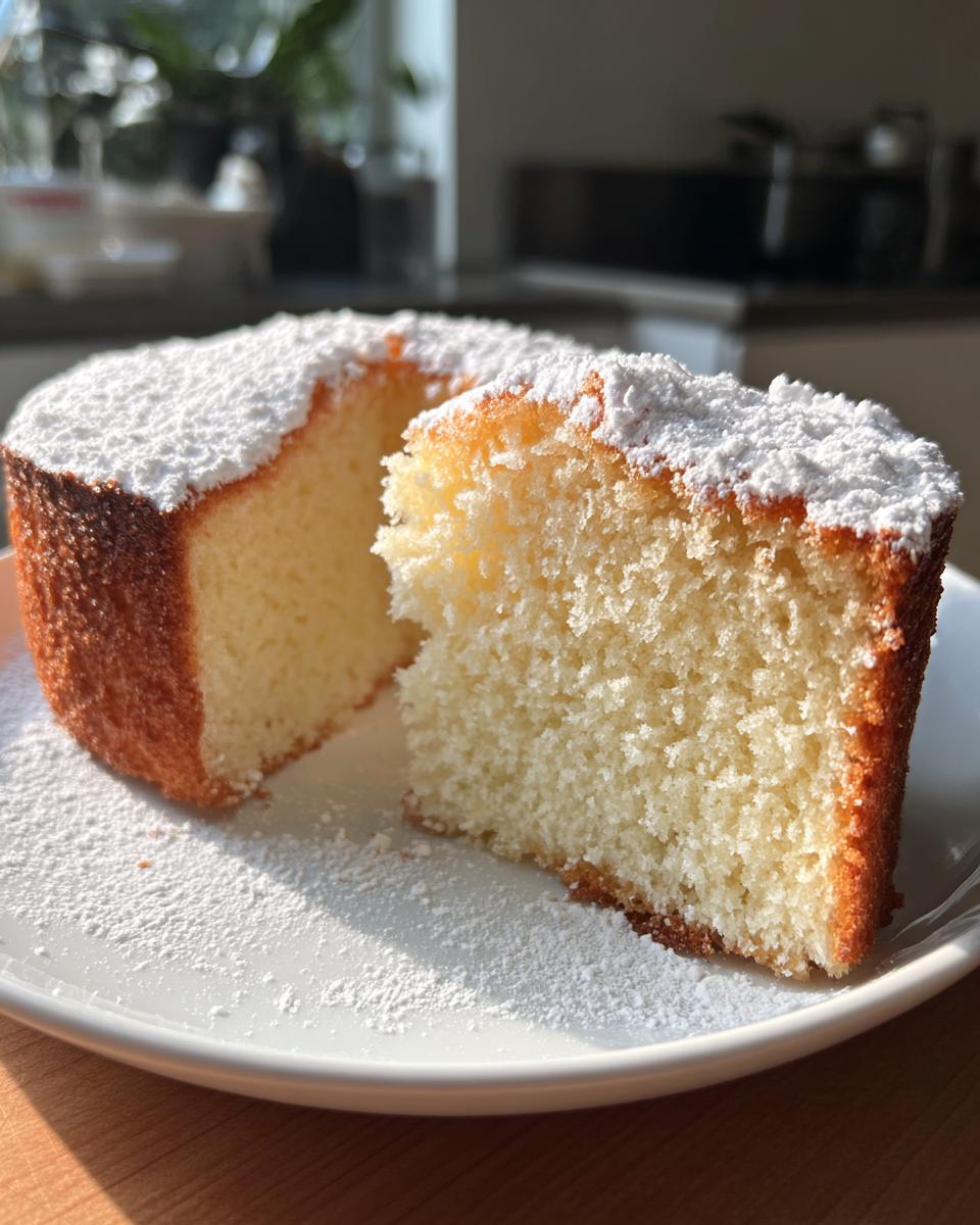Fluffy White Cake - detail 2