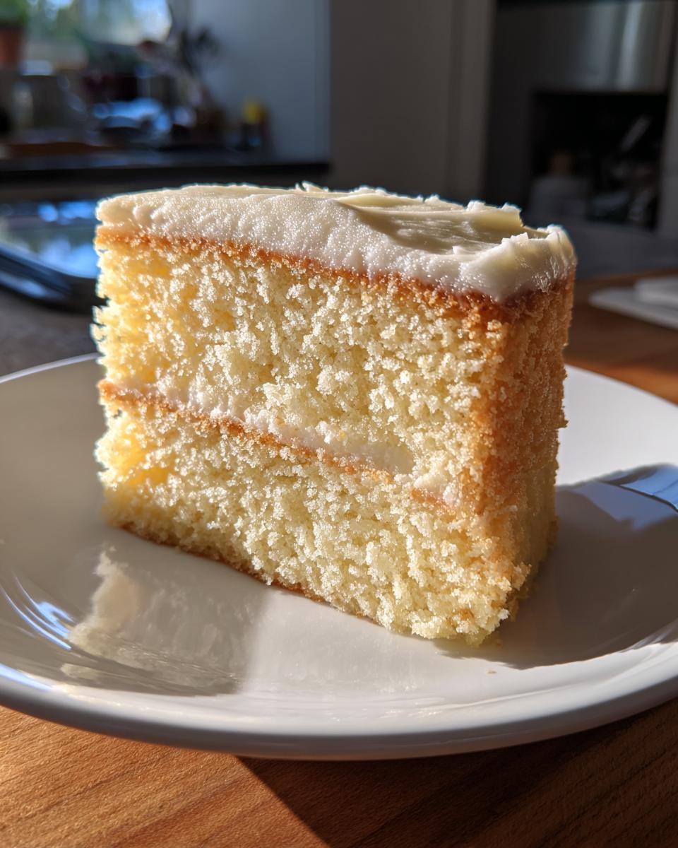 Fluffy White Cake - detail 2