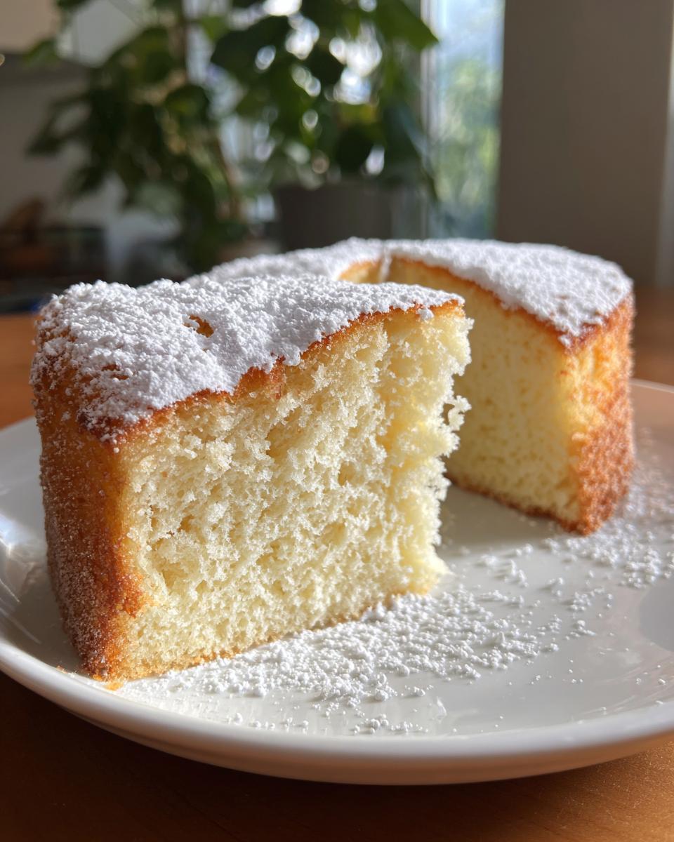 Fluffy White Cake - detail 3