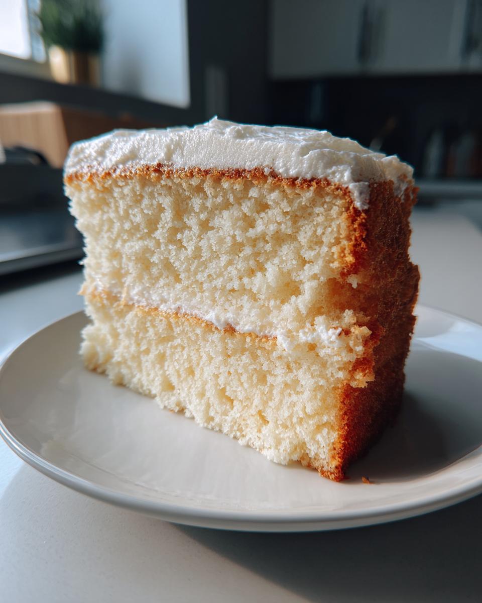Fluffy White Cake - detail 3