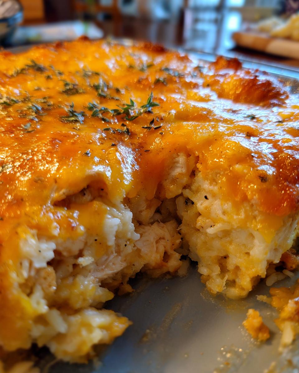 Forgotten Chicken and Rice Bake - detail 1