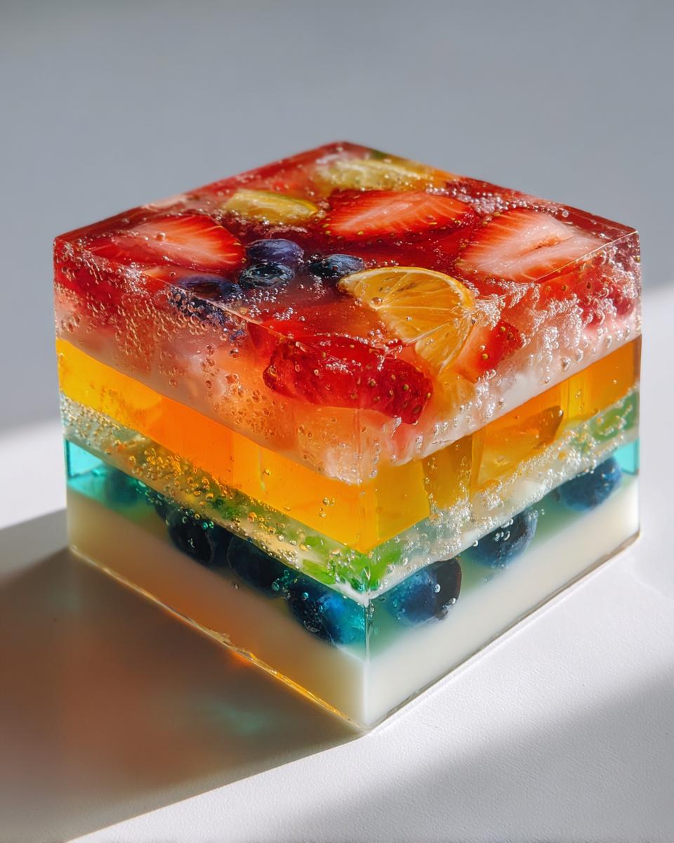 Four Delightful Gelatin Desserts - detail 1
