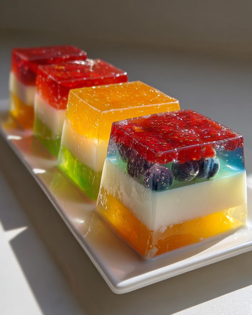 Four Delightful Gelatin Desserts - detail 2
