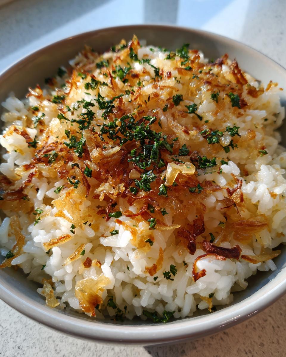 French Onion Butter Rice - detail 1