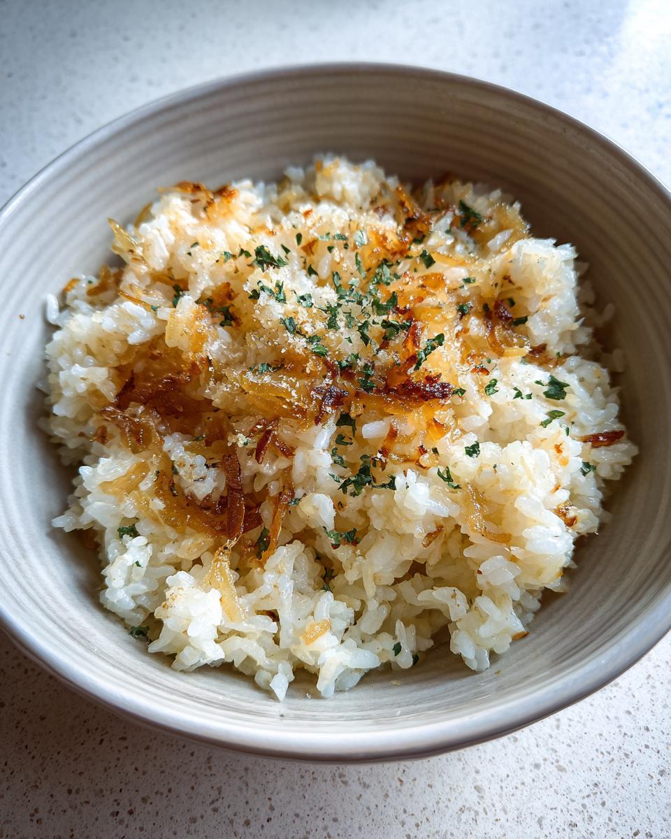 French Onion Butter Rice - detail 2