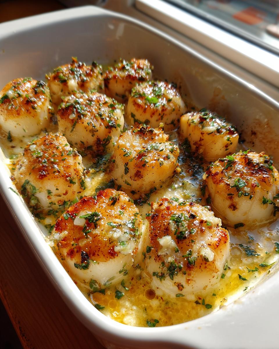 Garlic Butter Baked Scallops - detail 3