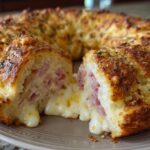 Ham and Cheese Ring Bread