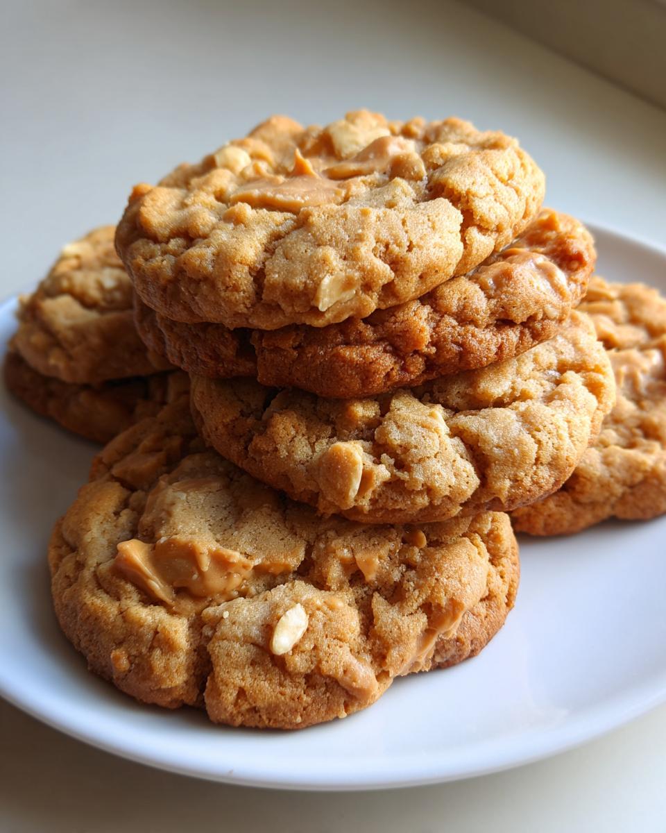 Healthy Peanut Butter Greek Yogurt Cookies - detail 2