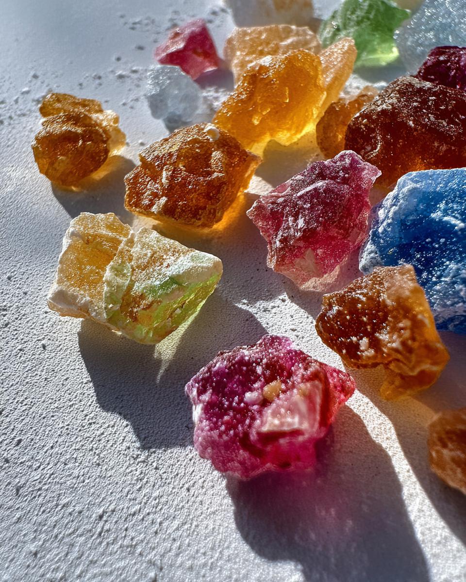 Homemade Pop Rocks Candy - detail 1
