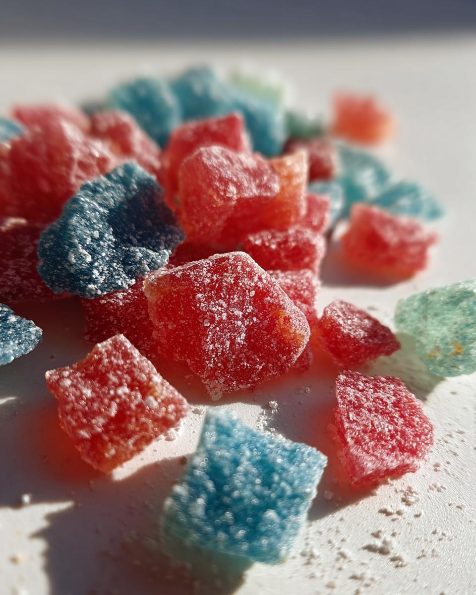 Homemade Pop Rocks Candy - detail 2