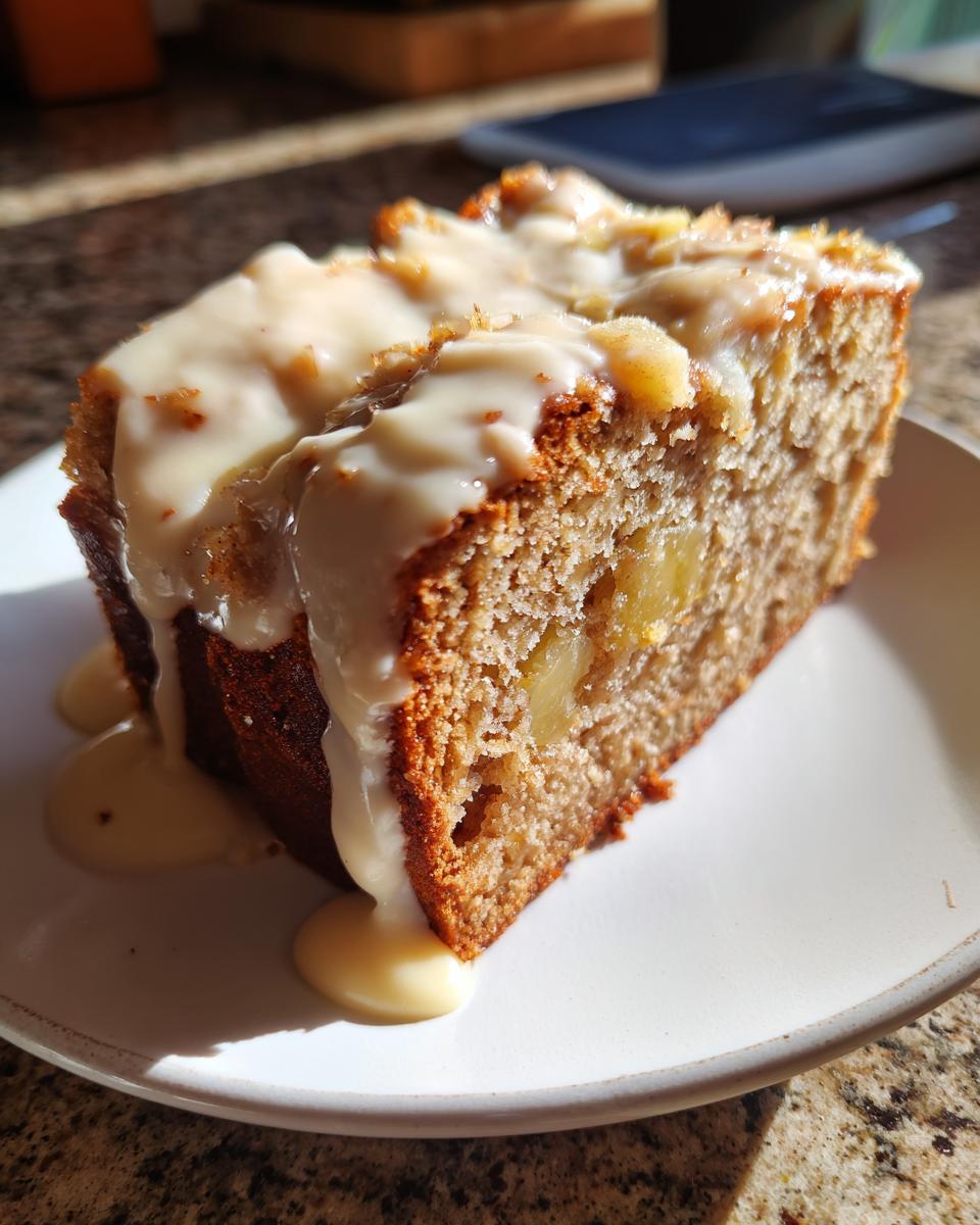 Hummingbird Bread with Cinnamon Cream Cheese Frosting - detail 1