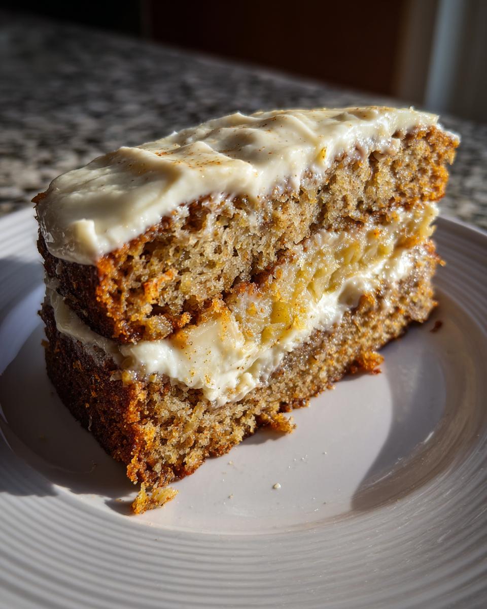 Hummingbird Bread with Cinnamon Cream Cheese Frosting - detail 2