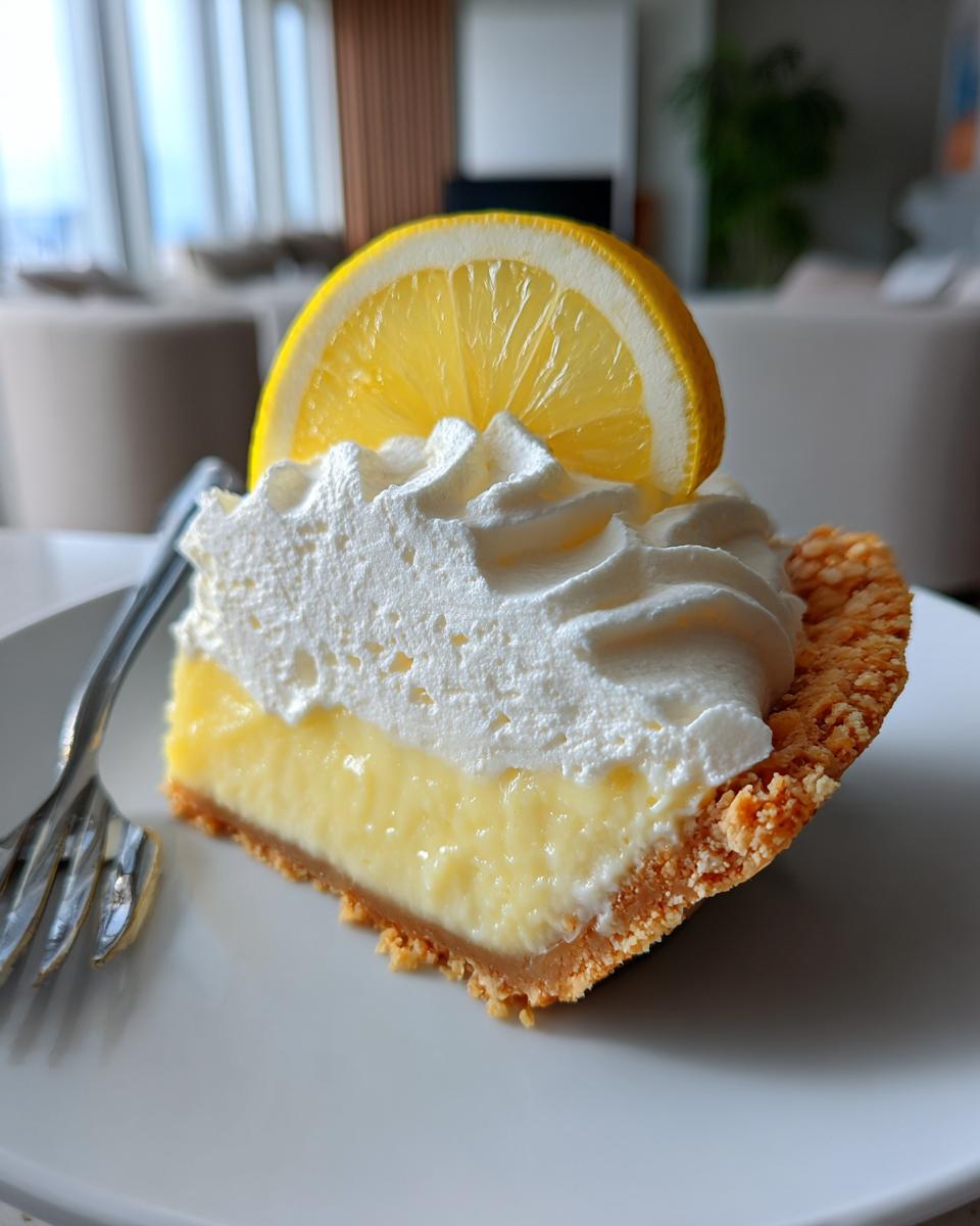 Lemon Pie with Buttercream - detail 1
