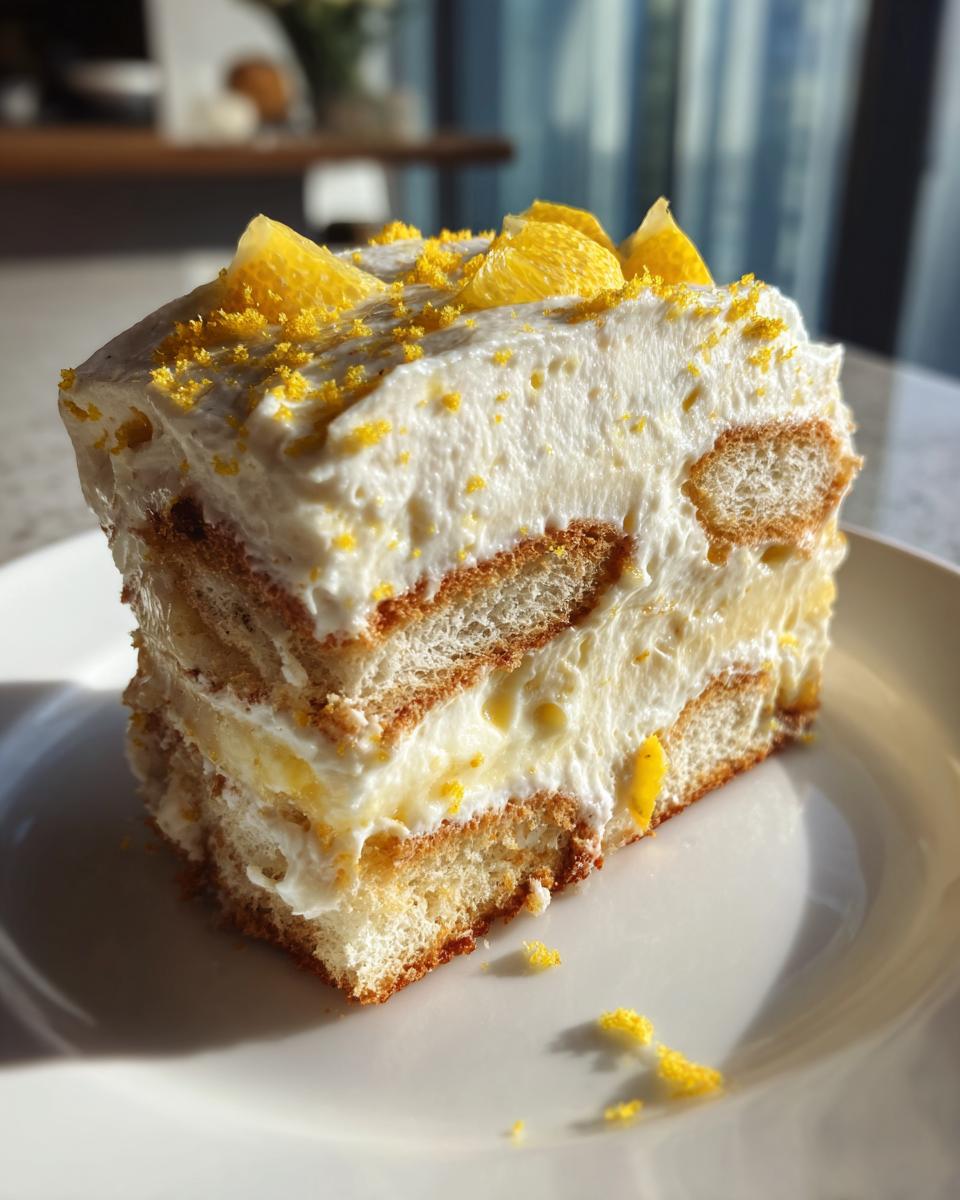 Lemon Tiramisu Delight - detail 1