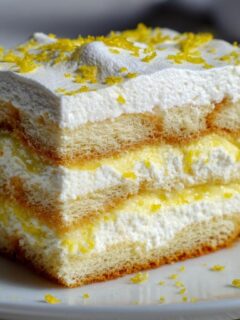 Lemon Tiramisu Delight