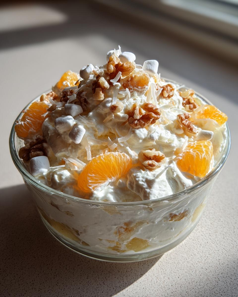 Light and Fluffy Dessert Salad - detail 3