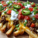Loaded Cheese Beef Fries