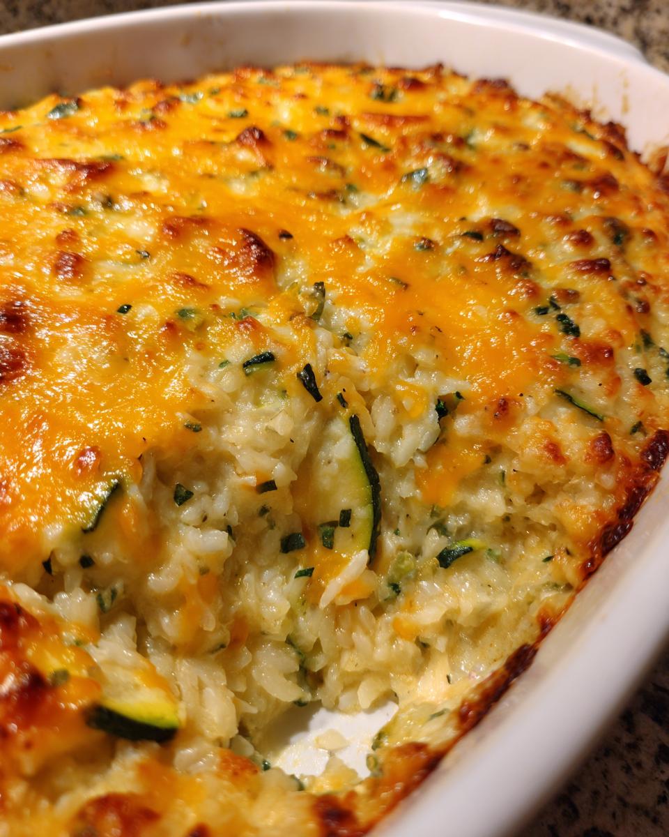 Loaded Zucchini, Squash, and Rice Bake - detail 3