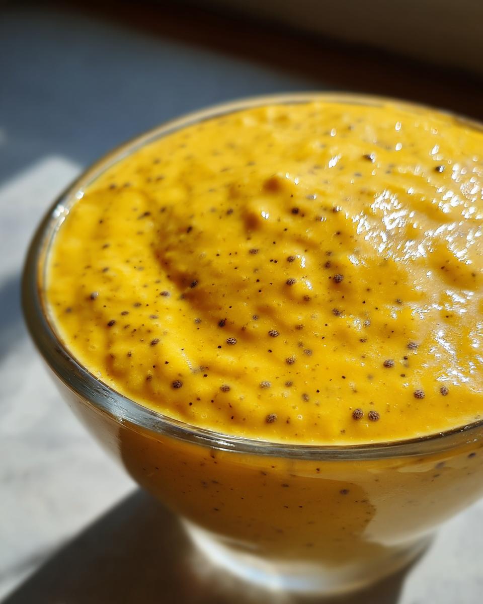 Mango Chia Seed Mousse - detail 3