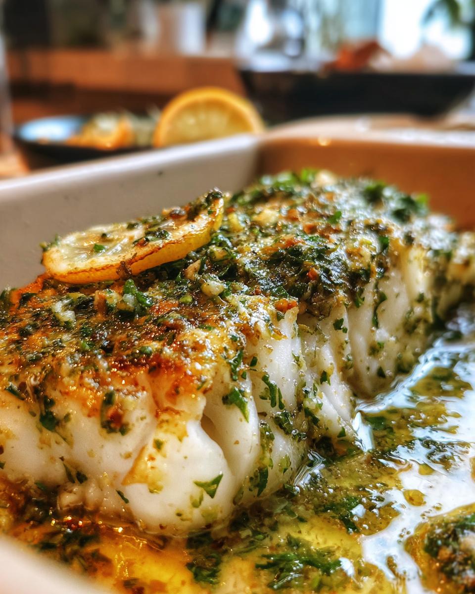Mediterranean Herb Baked Fish - detail 2