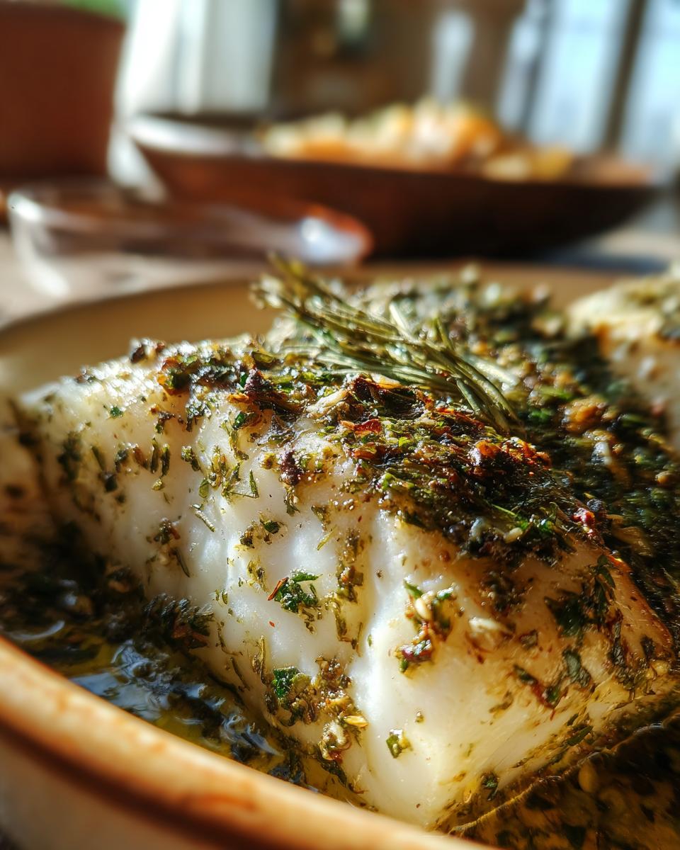 Mediterranean Herb Baked Fish - detail 3