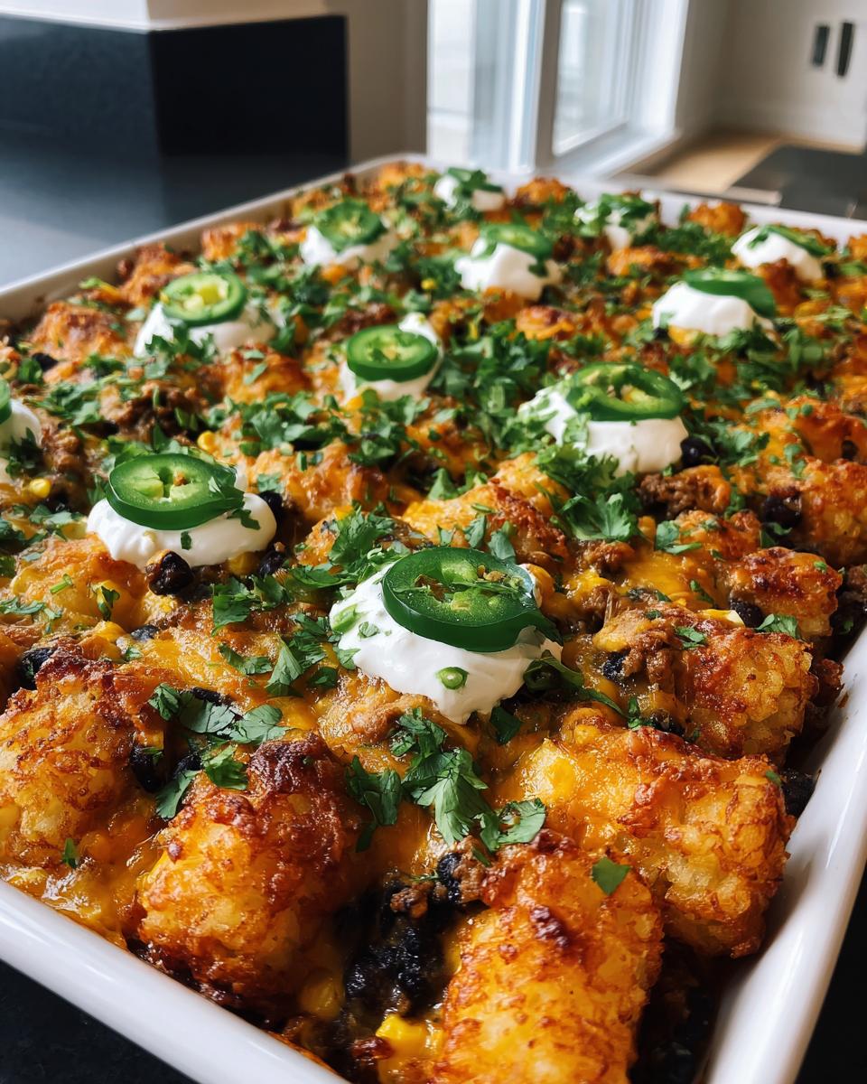 Mexican Tater Tot Casserole - detail 1
