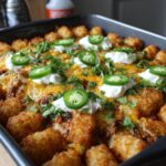 Mexican Tater Tot Casserole